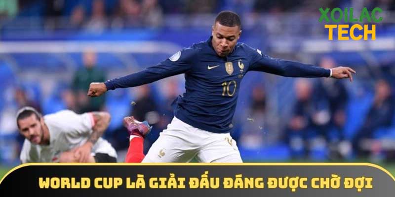 World Cup là giải đấu rất đáng được chờ đợi